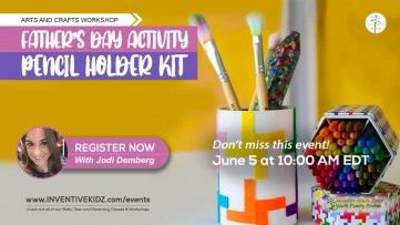 Father's Day Activity - Pencil Holder Kits